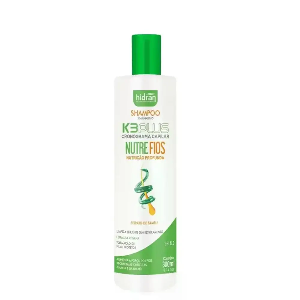 Shampoo K3 Plus Nourishes Hydran Yarn 300Ml