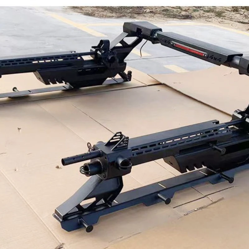 

Truck belt ring with crossbar gantry anti-roll frame