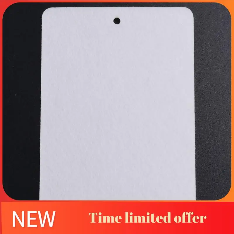 

150 Pieces Sublimation Air Freshener Sheets Blanks Felt Fragrant Sheets With Elastic Rope And 200 Pieces Bags