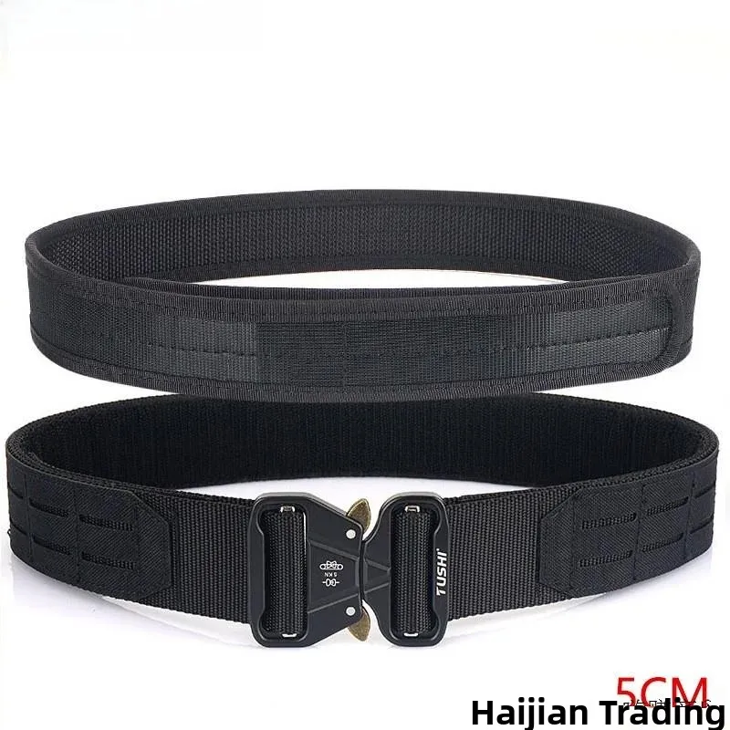 thickened-double-layer-outdoor-nylon-belt-5cm-wide-magic-stick-belt-tactical-pants-belt-alloy-buckle-other-main-material