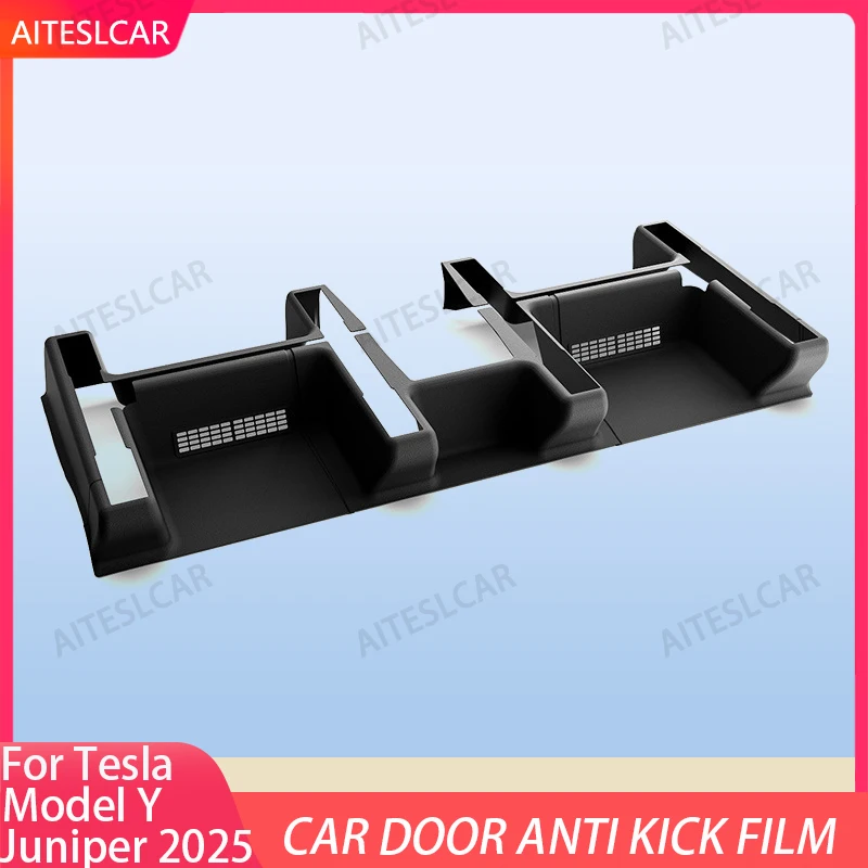 

Для Tesla ModelY Juniper 2025+ TPE угловая защита под сиденьем, направляющие для сиденья, защитная крышка, противоударный декор, флокированные аксессуары