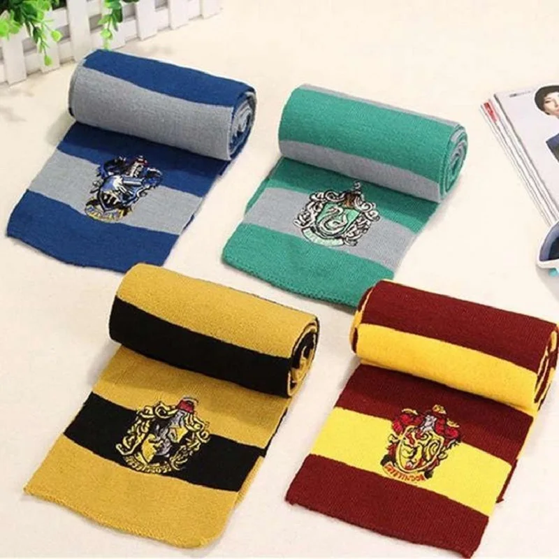 Adult Children Harris scarf Cosplay ornament Set Magic School Men\'s Women\'s Wizardry Scarf