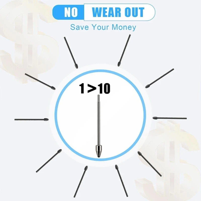 Mẹo vẽ bút cảm ứng trên máy tính bảng dành cho Tab S23 NOTE10 20 Ngòi bút cảm ứng ABS có độ chính xác cao