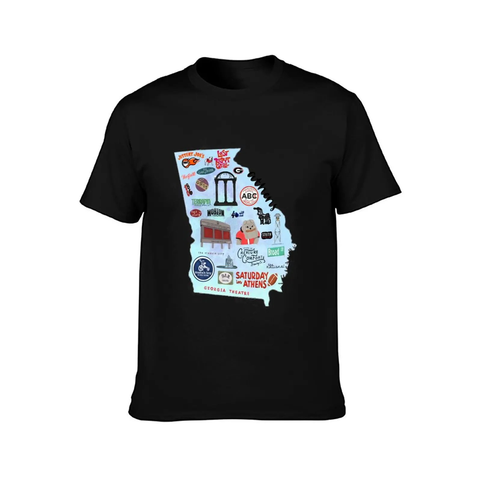 Athens, Georgia T-Shirt Casual Everyday Wear T-Shirt