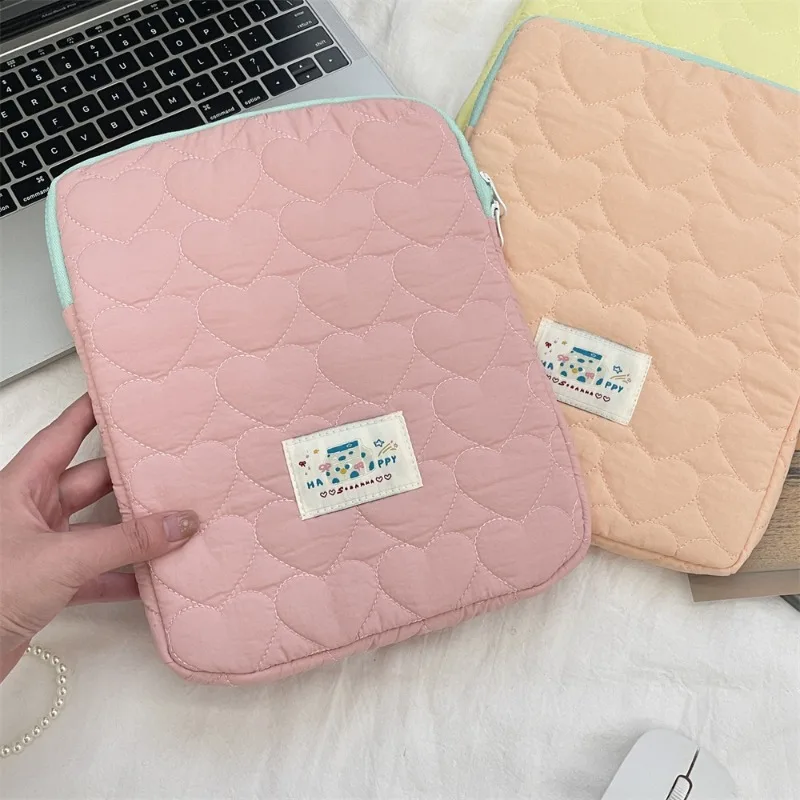Bolsa macia para forro de ipad, bolsa para tablet de 11 polegadas, bolsa de armazenamento para notebook de 14 a 15 polegadas, pasta para documentos femininos