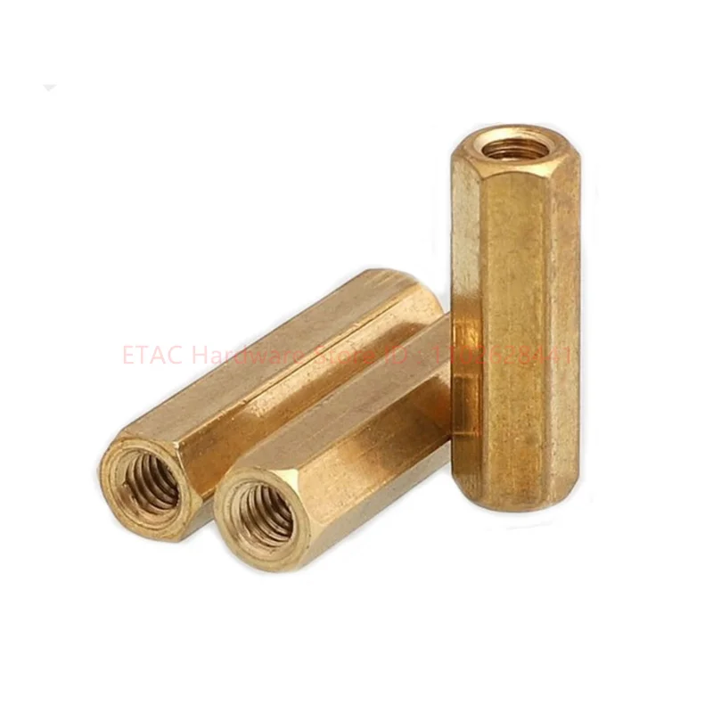 

M2 M2.5 M3 M4-M6 Brass Hex Male Female Standoff Board Pillar Double Pass Hexagon Thread PCB Motherboard Spacer Nut Hollow Column