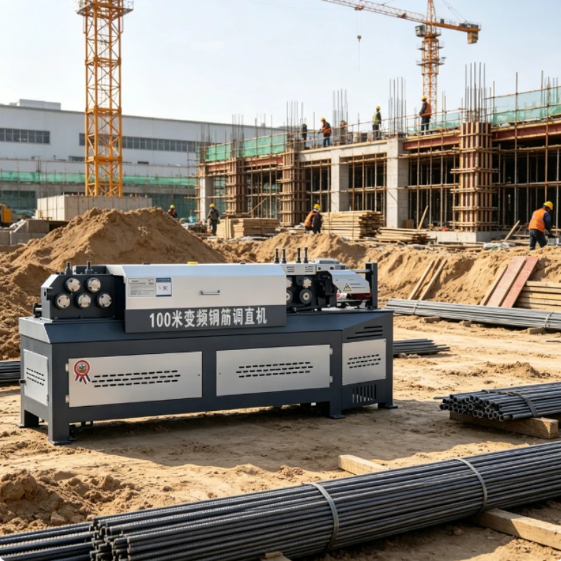 Multi-group Parameter Storage CNC Rebar Straightening Cutting Machine Multi-spec Steel Rod Processing Unit