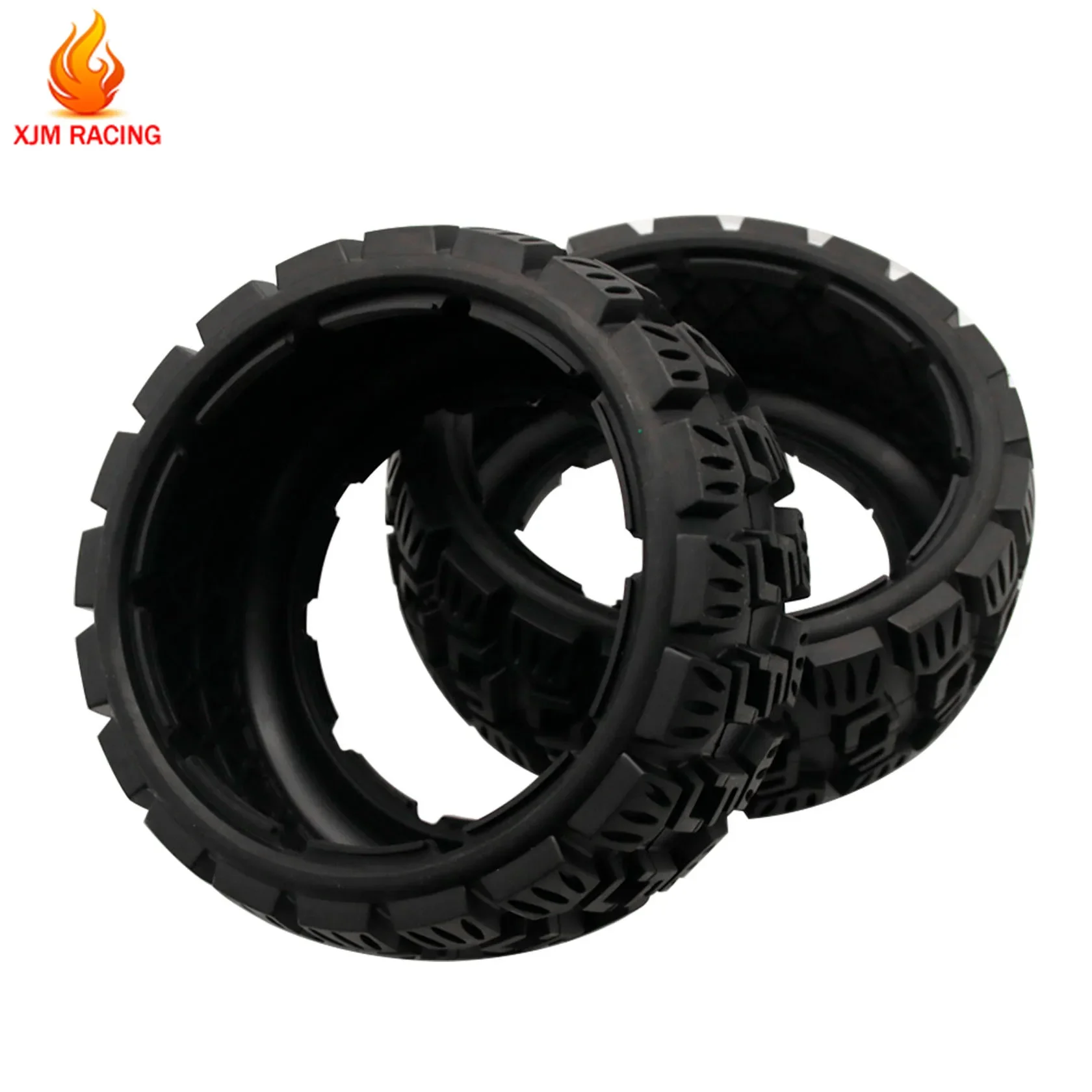 High Quality Rear or Front  All Terrain Super Wear-resistant Tire Skin for 1/5 Hpi Rovan Rofun Km Baja 5b Ss Buggy Rc Tyre Parts