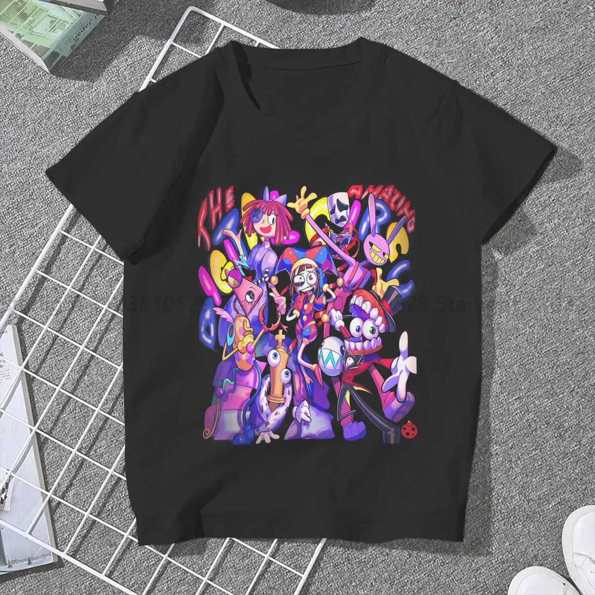 Cute Ragatha Jax TShirt For Women The Amazing Digital Circus Y2k Tops Harajuku Female Polyester T Shirt Soft Graphic