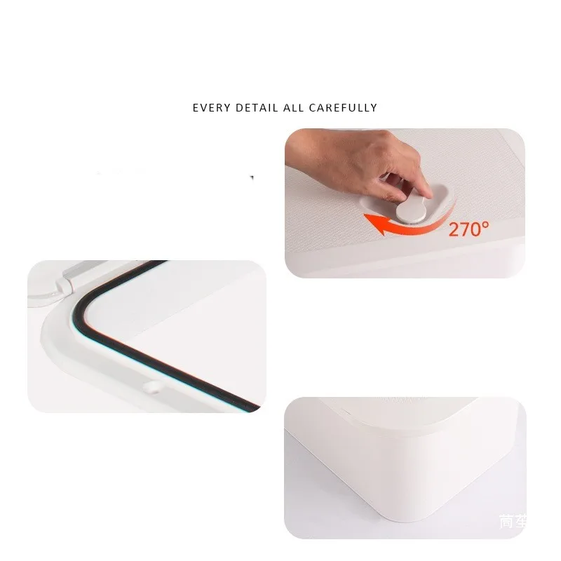 

Yacht Cabin Cover Marine Storage Box Black Lightweight Outdoor Storage Container Ergonomic Knob ABS Reinforced