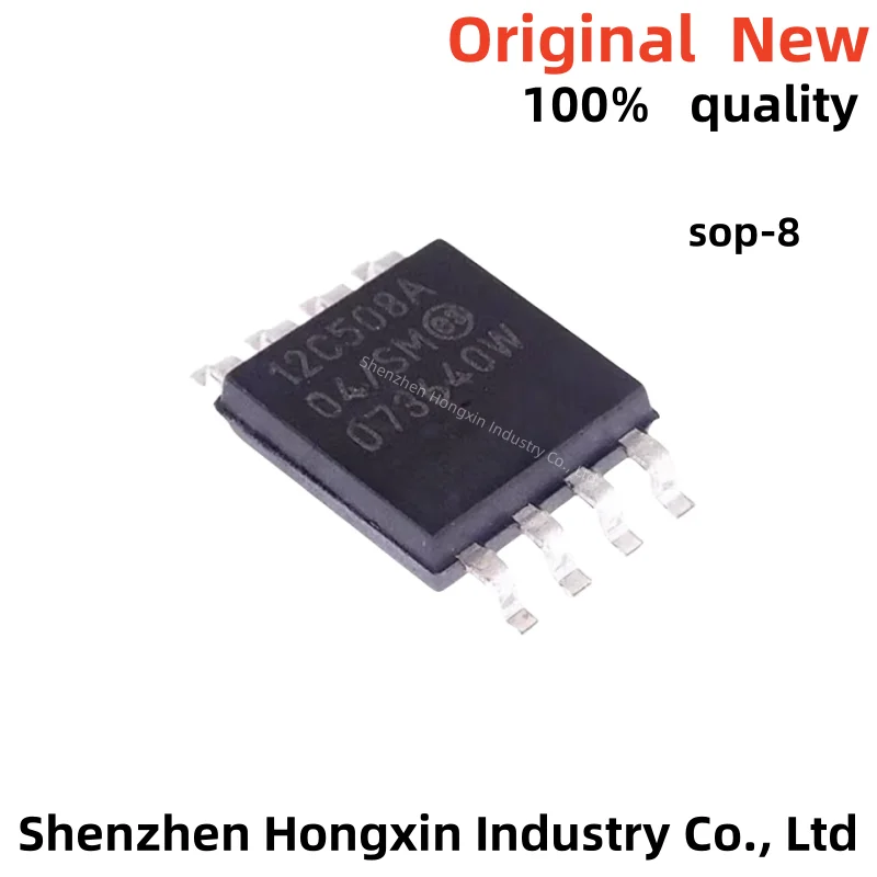 

(10piece) 100% New PIC12C508A-04I/SM PIC12C508A 04I/SM 12C508A 12C508A04/SM sop-8 bga Chipset