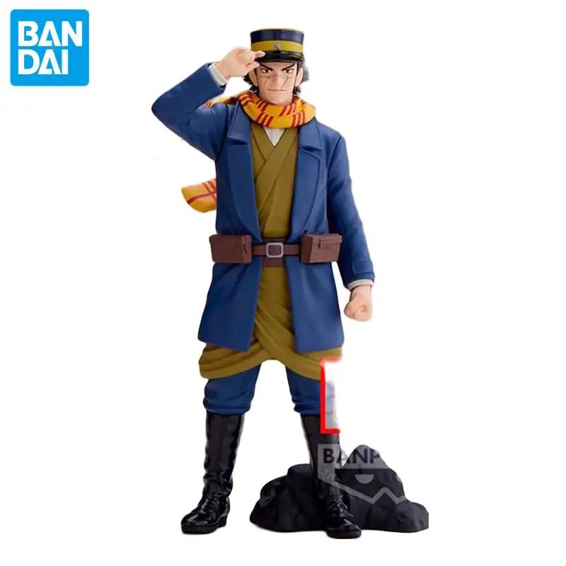 Brand New Original In Stock Banpresto Golden Kamuy Sugimoto Saichi Original Genuine Anime Figure Model Toys Christmas Gift