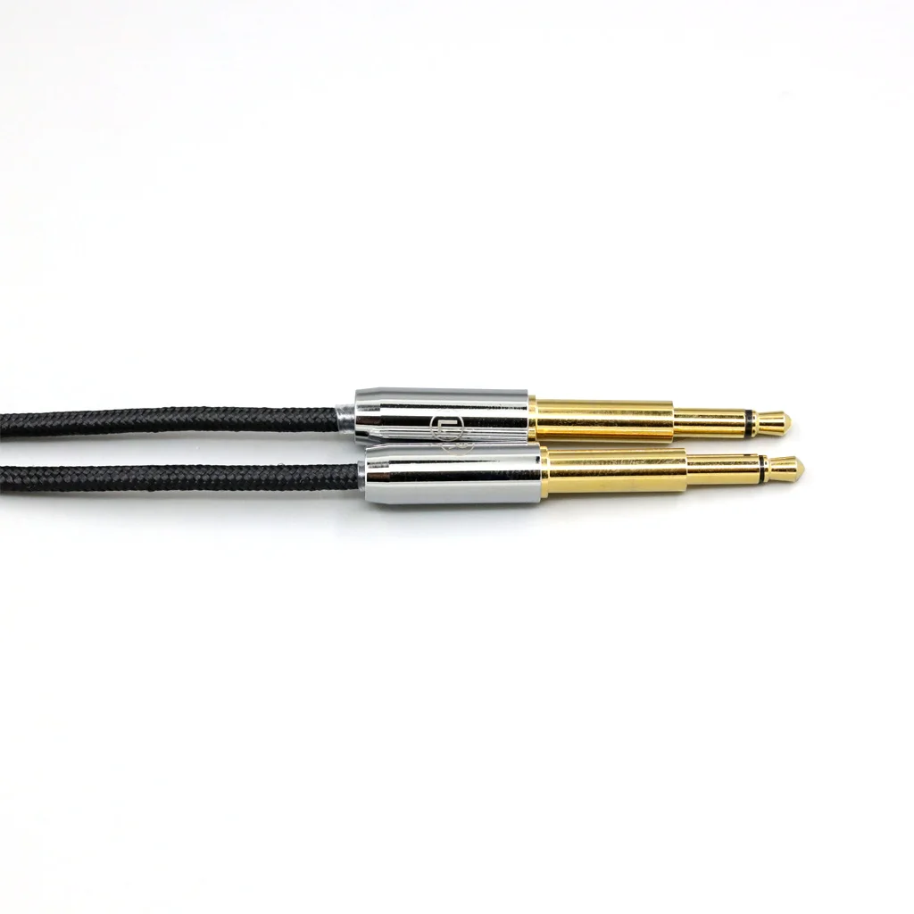 6.5mm xlr super macio fone de ouvido náilon ofc cabo para meze 99 clássicos neo noir fone de ouvido ln007807