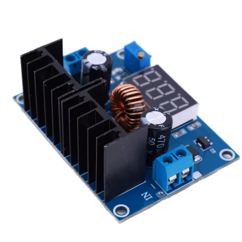 XL4016 LED Voltmeter Step Down Power Module PWM Adjustable Step-Down Regulator 4-40V To 1.25-36V Max 8A 200W with LED Display