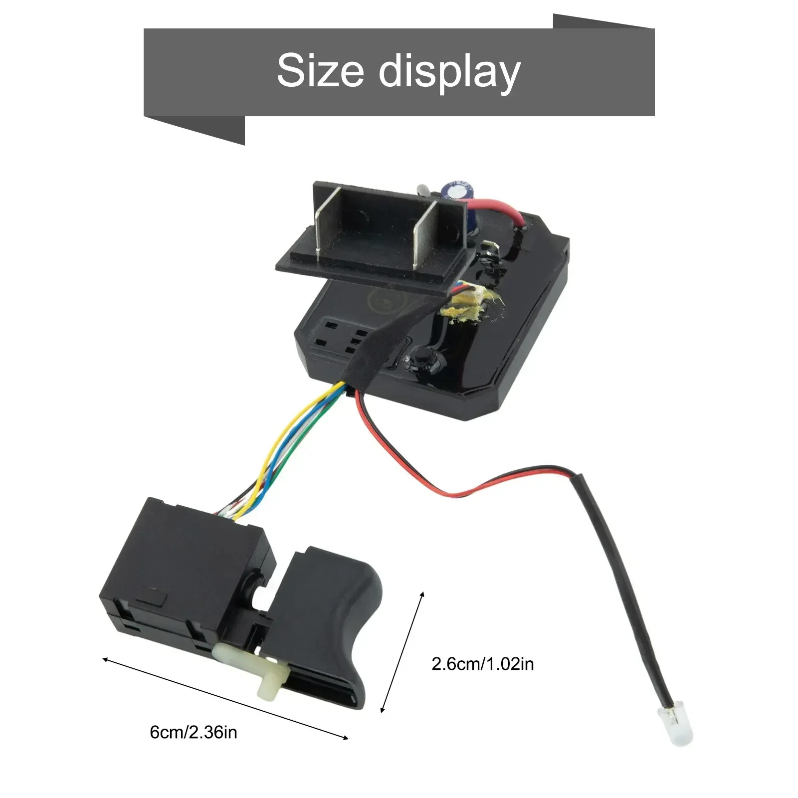 1set Control Board Switch For 2106/161/169 Brushless Electric Wrench Drive Control Polishing Machine Power Tools Accessories