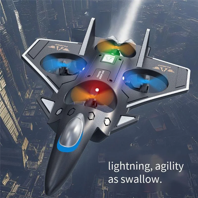 A49K-Remote Control Aircraft 2.4G Remote Control Fighter Amateur Glider EPP Foam  Remote Control Drone Kids Gift