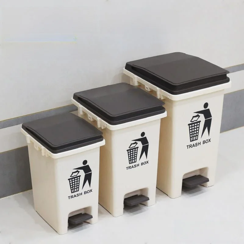 

Мусорное ведро с педалью и крышкой большой емкости для офиса, кухни, дома, коммерческого использования, общежития, класса, для утилизации отходов