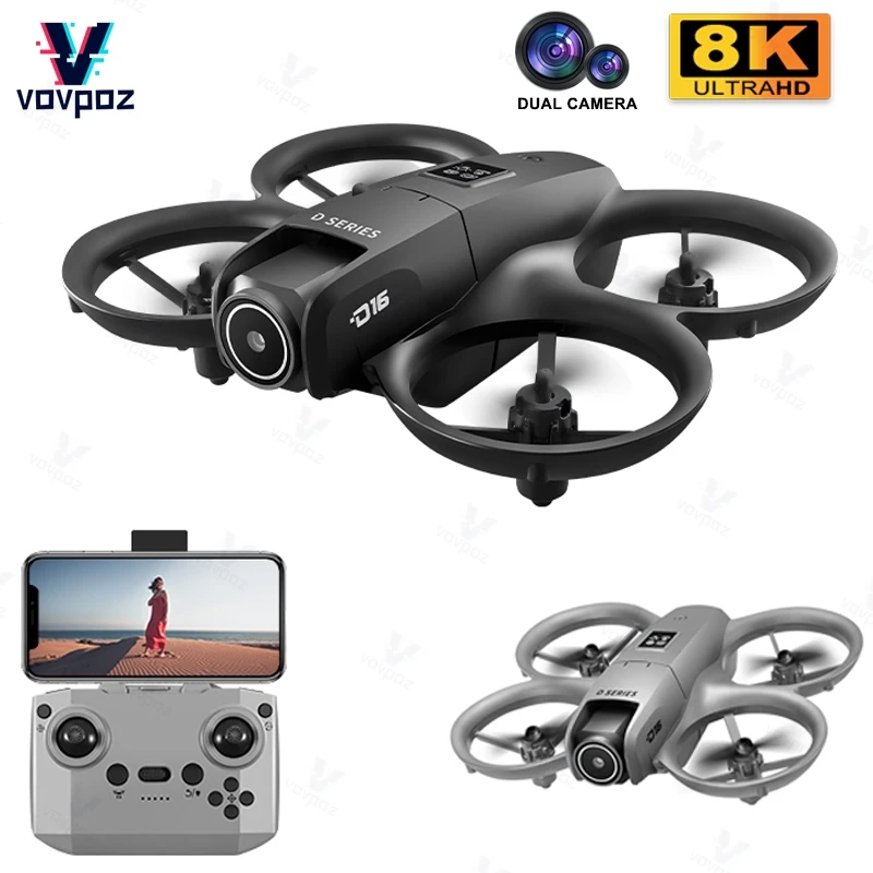

Новый радиоуправляемый дрон, профессиональная 8K HD камера, WIFI FPV, RC складной квадрокоптер, удержание препятствий, дроны, подарочная игрушка