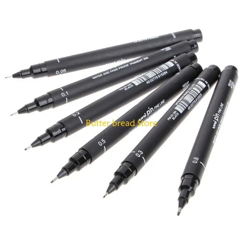 W89C Fine Line Paint Brush 10pcs/set Professional Beginner Primary School Use