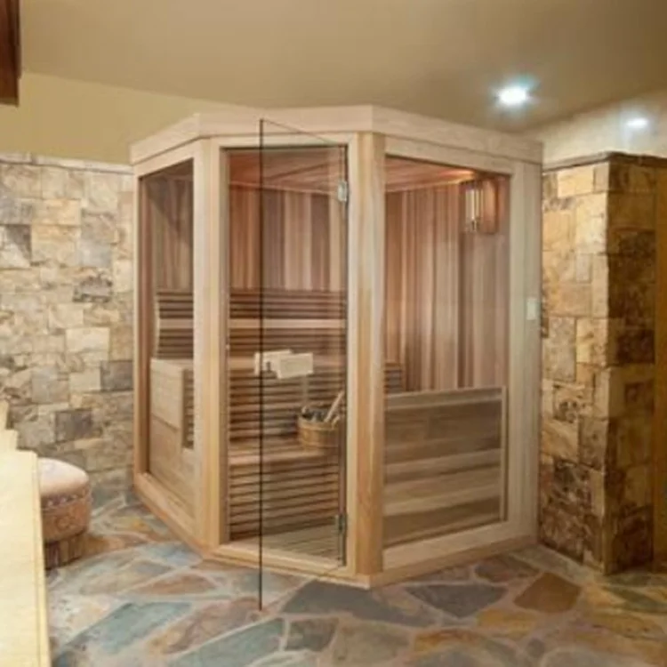 2 Person CEDAR SPRUCE Hemlock Wood Sauna Room