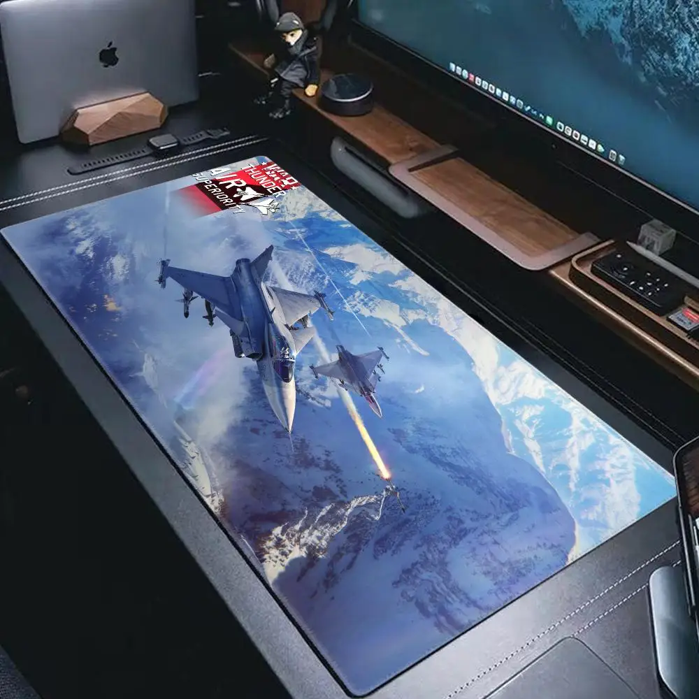 W-War T-Thunder Mouse Pad Gamer New HD Home Desk Mat HYBXAXC Keyboard Pad Soft Office Anti-slip Natural Rubber Gamer Mouse Mat