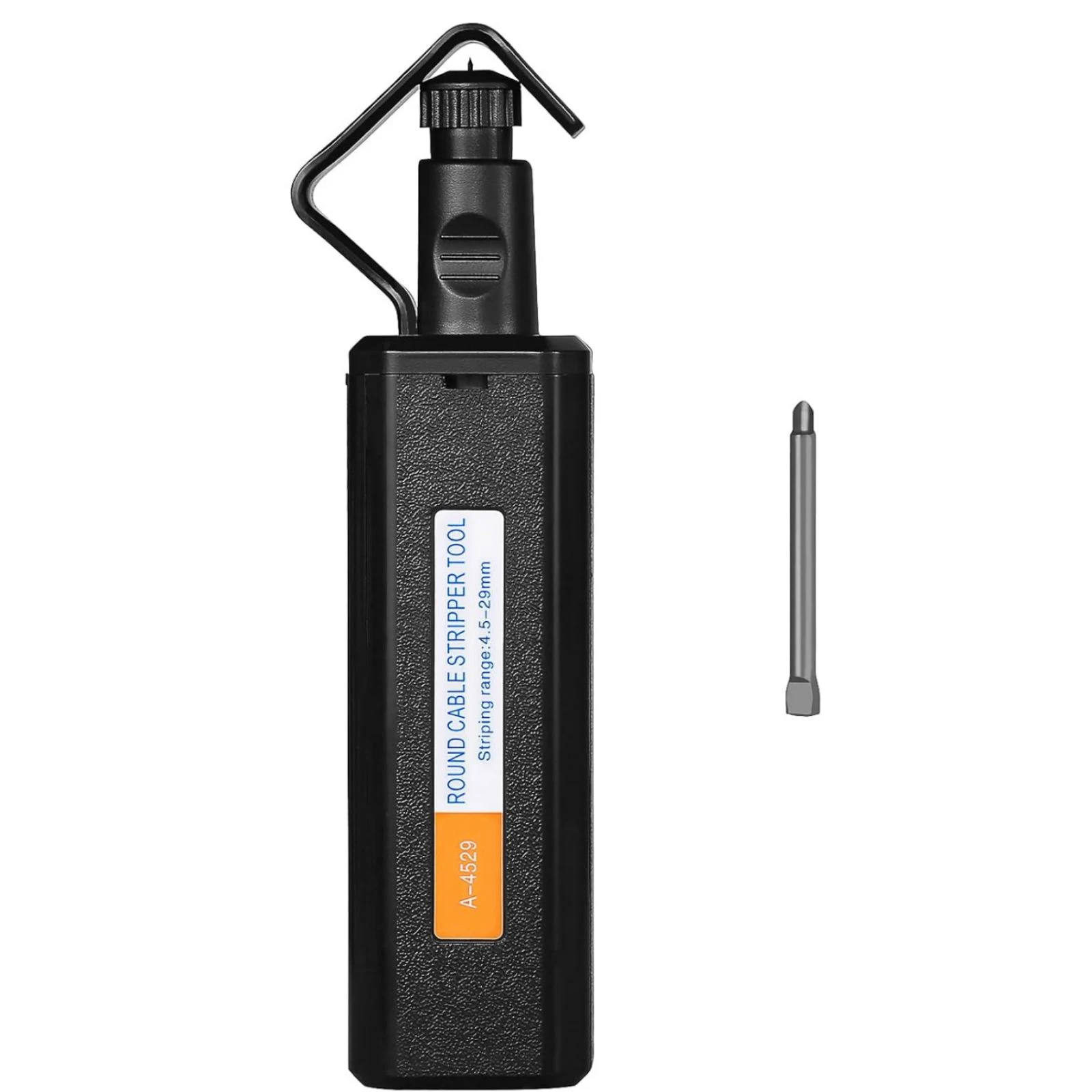 4.5-29mm Round Cable Stripper Fiber Optic Tools Optical Fiber Cable Jacket Slitter Longitudinal Transverse Dual Use