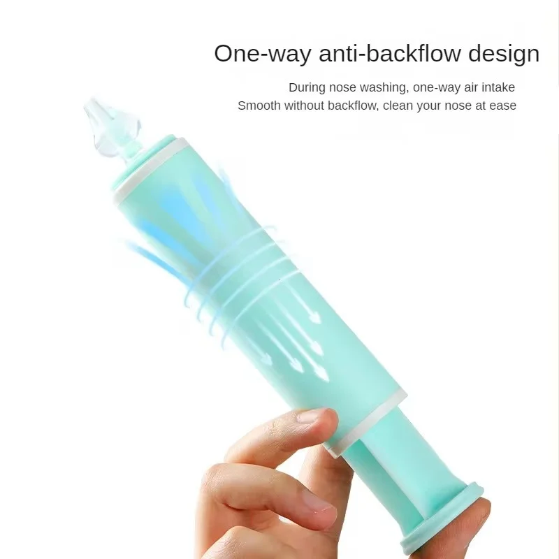 60ml Babies Nasal Aspirator Syringe Baby Nose Cleaner Portable Kids Rhinitis Nasal Washer Reusable Nasal Irrigator Washing Tools