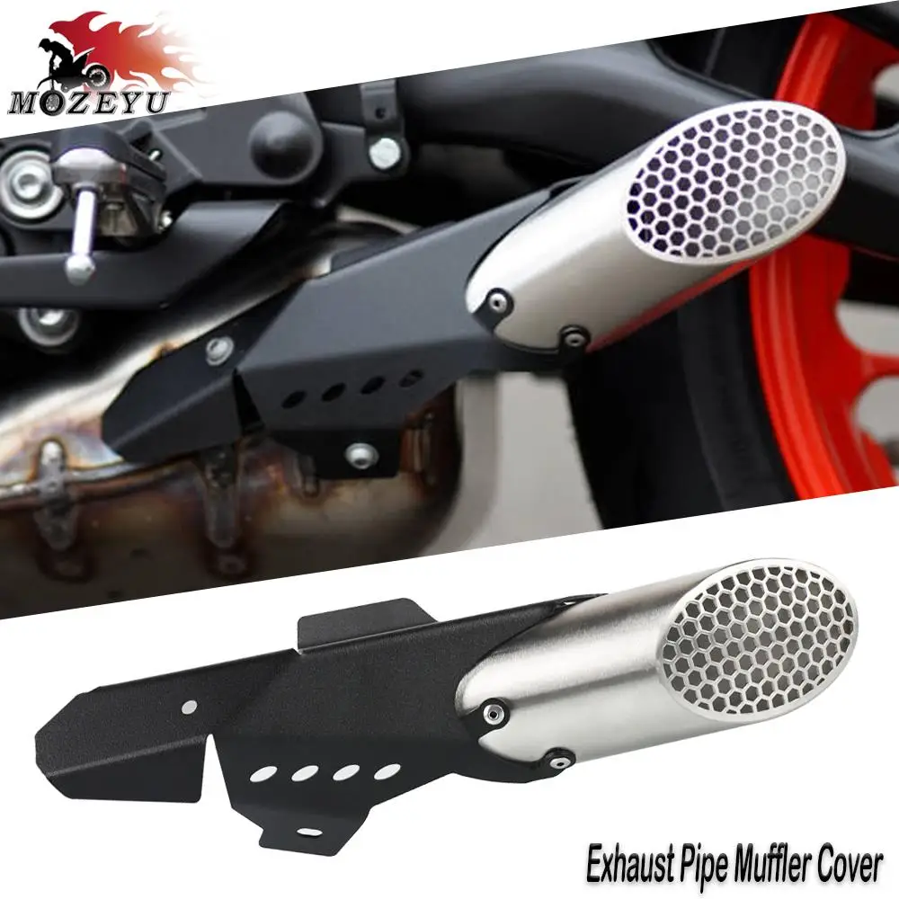 

Motorcycle Accessories YZF R7 Exhaust Muffler Pipe Muffler Cover Exhaust Fairing Cover For YAMAHA YZFR7 YZF-R7 YZF R 7 2021-2022