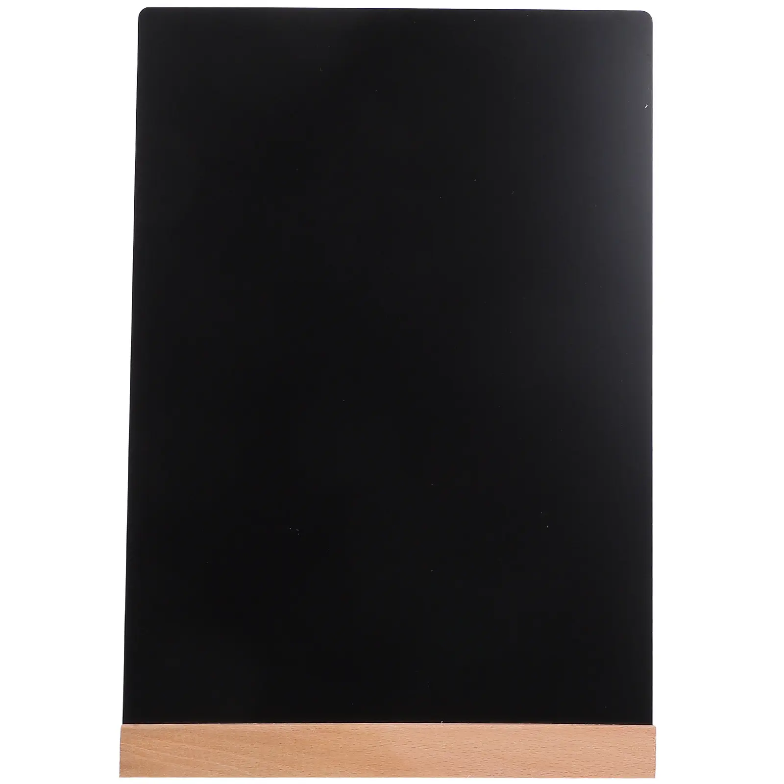 1Set Hand-Painted Small Chalkboard Desktop Blackboard Sign Multi-Functional Standing Erase Board for Home Restaurant Wedding