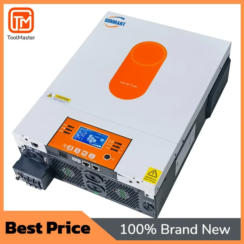 [Best Selling]6000W 48V Hybrid Off Grid Solar Inverter 120A MPPT PV 60-500V Built-in WIFI Pure Sine Wave Home Solar Power Invert