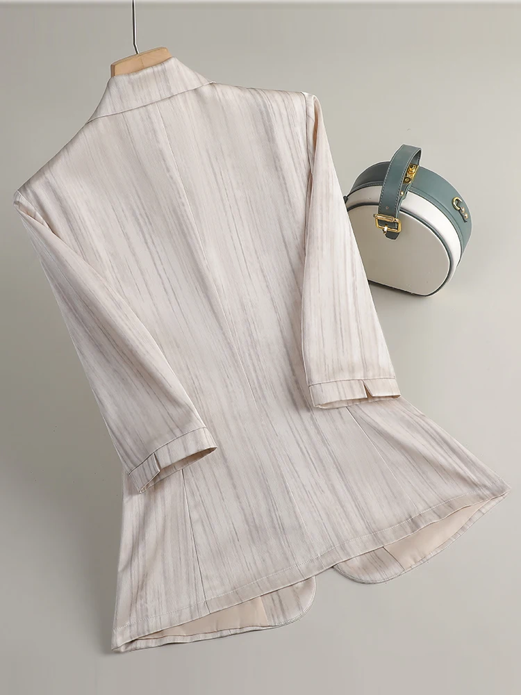 フォーマルな制服スタイルブレザージャケットコート女性のためのオフィスワークウェアキャリアインタビュープロフェッショナル女性生き抜くトップス