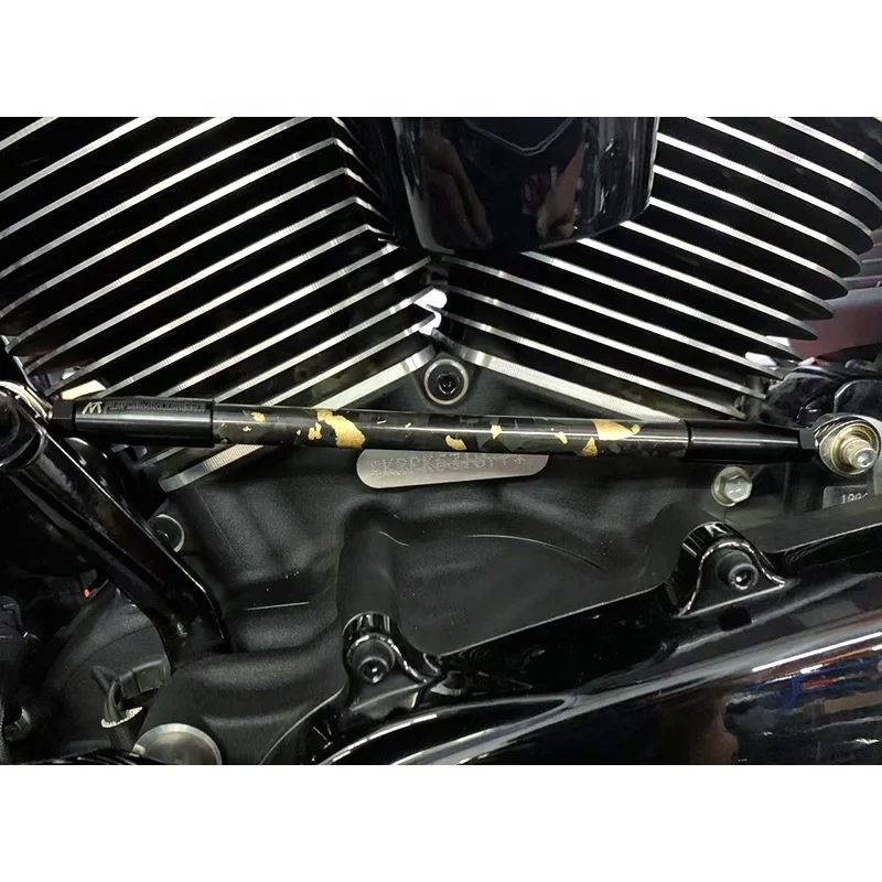 

STLF Road Street Glide Touring Carbon Fiber Aluminum Alloy Shift Linkage Lightweight Motorcycle Shifter Rod Kit Foot Control Kit