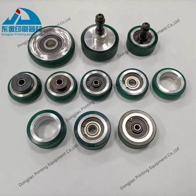 Rueda de goma de repuesto para maquinaria de impresión, accesorios para máquina de impresión Offset KBA, rodillo de goma de alta calidad
