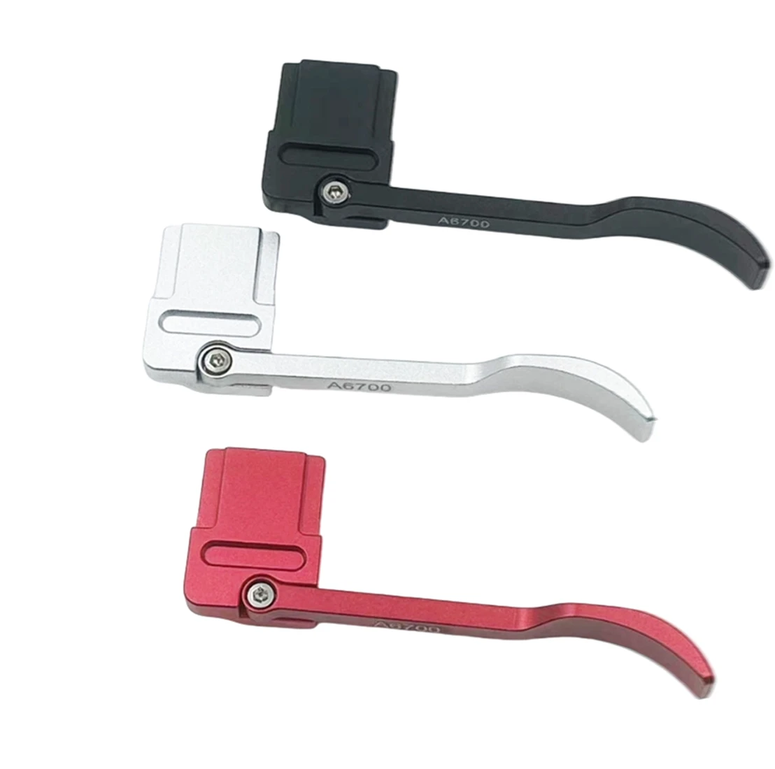 المعادن الساخن غطاء الحذاء لوحة الكاميرا اليد الإبهام حتى قبضة لسوني A6700 سبائك الألومنيوم الإبهام قبضة لسوني كاميرا الملحقات