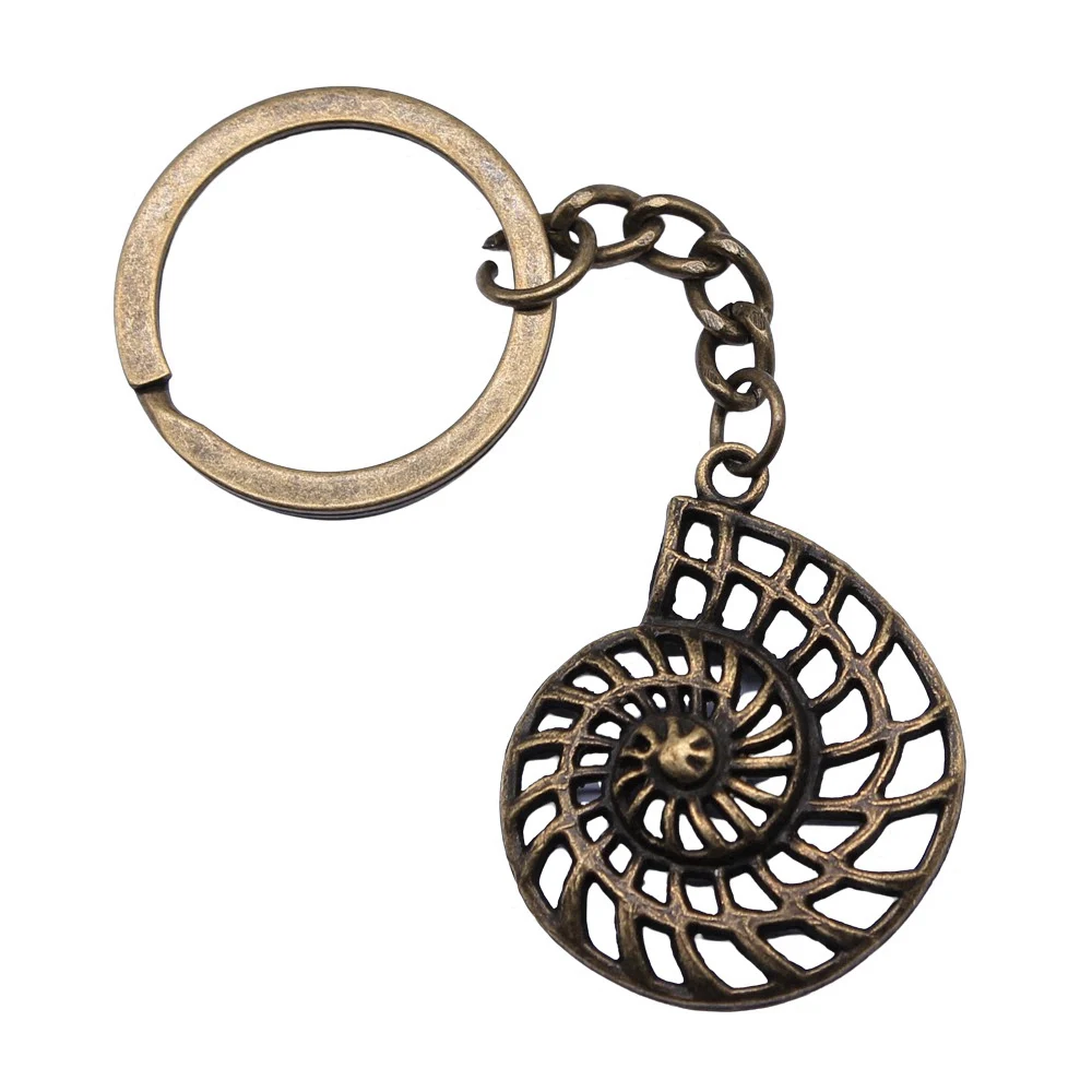 Key Chain For Car Valentine'S Day Keychains 28Mm Ring Keychain Starfish Shell Turtle