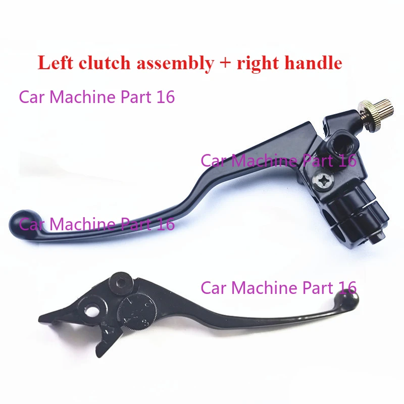 1 Pair Motorcycle Parts Brake Clutch Lever For ZongShen CYCLONE RX3S RX4 ZS400GY-2 ZS500GY ZS 400GY-2 500GY