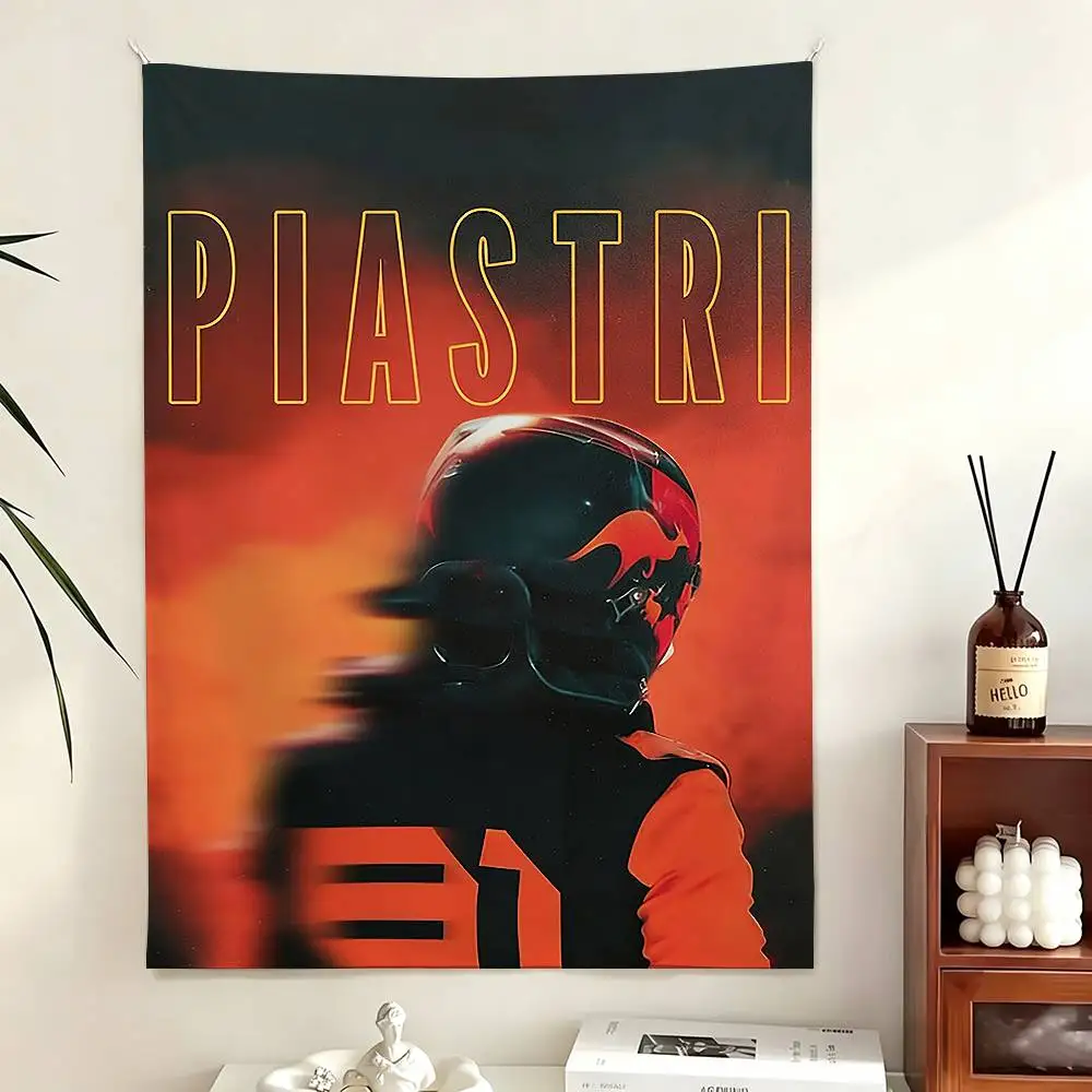Driver O-Oscar P-Piastri Funny Flags for Bedrooms Home Decor Items Outdoor Decors Garage Decoration Flaga