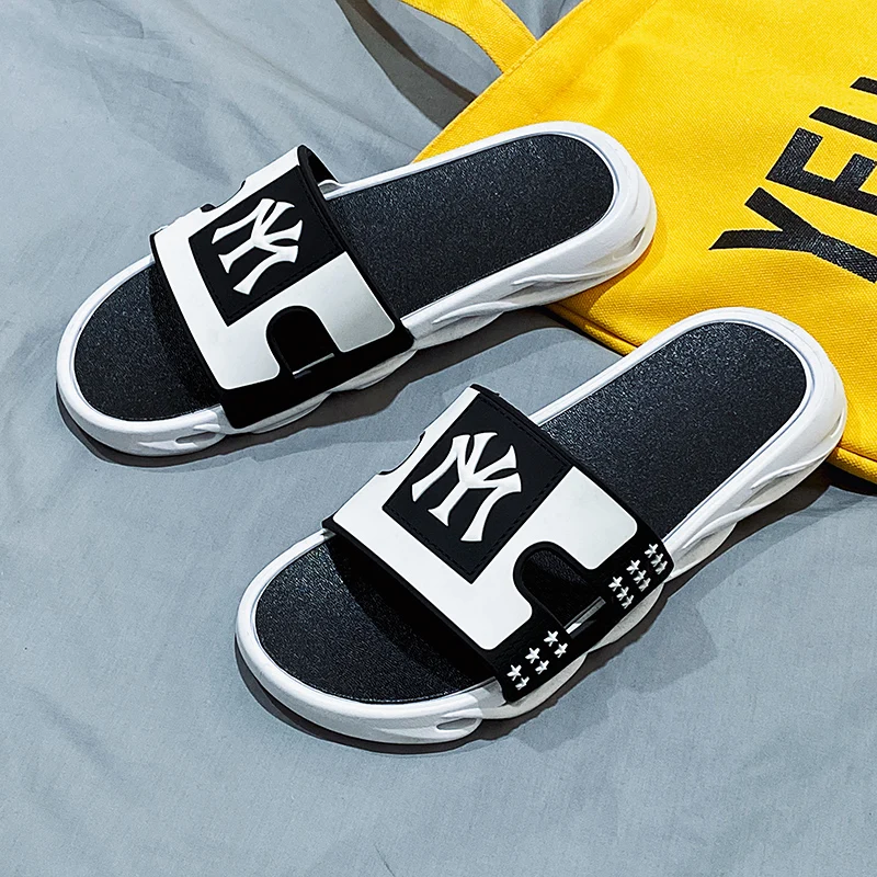 여름 샌들 슬리퍼 남성용 비치 아웃도어 논슬립 패션 플립플롭 브랜드 스포츠 스트리트웨어 캐주얼 신발 시아바테 우오모 트렌드