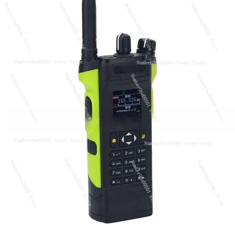 APX-8000 12W VHF UHF walkie-talkie dual band wireless dual PTT handheld microphone