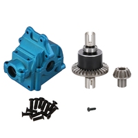 Metal Differential And Gear Box Set For Wltoys 144001 144002 144010 124016 124017 124018 124019 RC Car Upgrade Parts