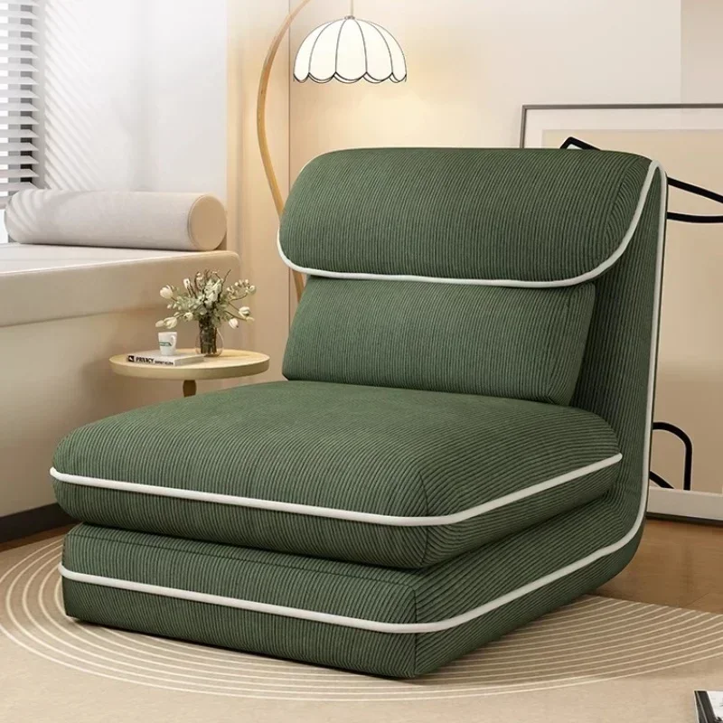 Household Goods Fabric Single Sofa, Sweet Potato Sofa Bed, Small-sized Living Room Folding Dual-use Tatami, Tofu Block Lazy Sofa