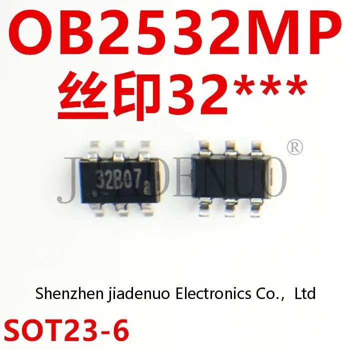 (5-10pcs)100% New OB2532MP silk screen 32* patch SOT23-6 switching power supply chipset