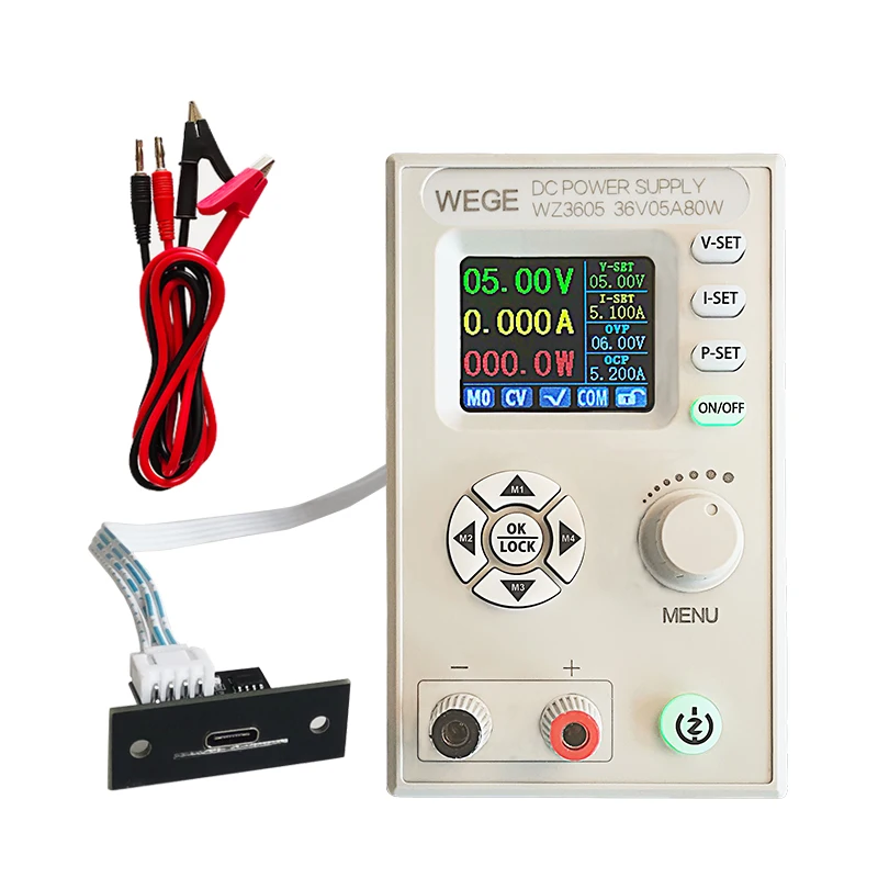 WZ3605 Anti-backflow Adjustable Digital Control DC Power Supply Buck-boost Charging Module Constant Voltage Constant Current