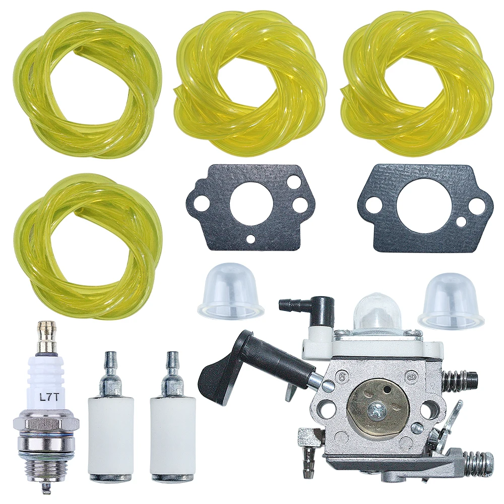 คาร์บูเรเตอร์สำหรับ WT-997 walbro WT-664 WT-668กรองน้ำมันเชื้อเพลิงปะเก็นหลอดไพรเมอร์