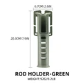 Rod Holder-Green
