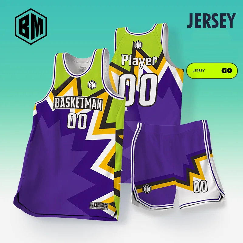 

BASKETMAN Basketball Sets For Men Customizable Team Name Number Logo Printed Jerseys Shorts Luxury Uniforms Training Tracksuits