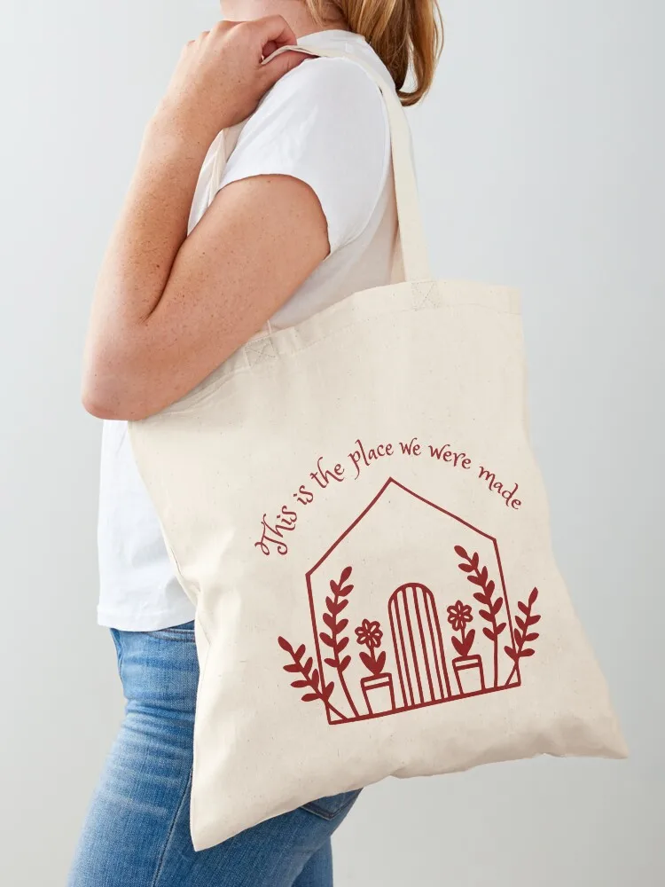 Place we were made lyric image Tote Bag bag luxury women hand bag the tote