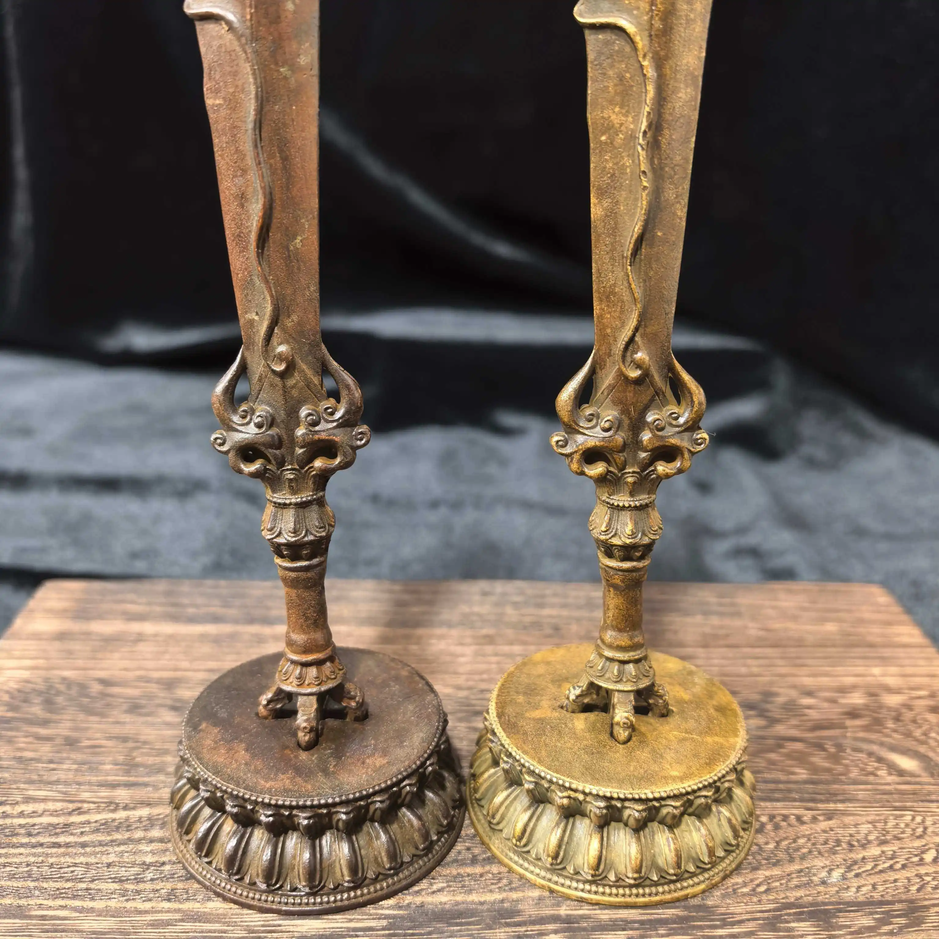 Vintage Pure Copper Manjusri S - Vintage Collectible Ornaments 评论和价格