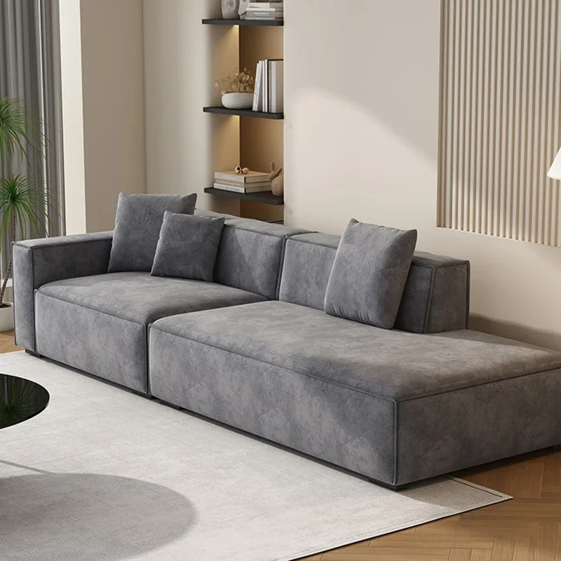 Luxury Living Room Sofa Multifunctional Relaxing Nordic Modern Sofa Lazy Elegant Corner Muebles Para El Hogar Furnitures image 2