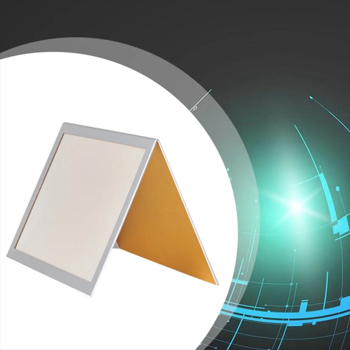 Photography Reflector Foldable V-Flat Warm Colors Light Reflector Light Diffuser for Food and Product Photo Taking